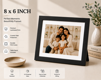 Personalized Photo Frame - Classic Black