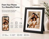 Personalized Photo Frame - Classic Black