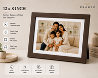 Personalized Photo Frame - Rustic Brown