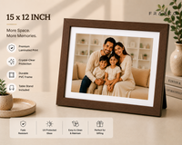 Personalized Photo Frame - Rustic Brown