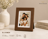 Personalized Photo Frame - Rustic Brown
