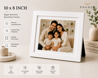 Personalized Photo Frame - White Minimal