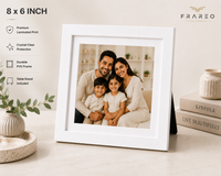Personalized Photo Frame - White Minimal