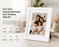 Personalized Photo Frame - White Minimal