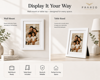 Personalized Photo Frame - White Minimal